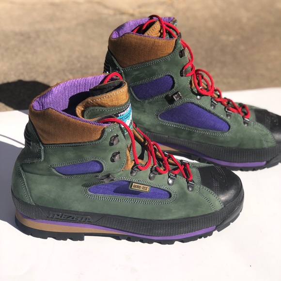 Rare Trezeta Hiking Boots Made In Italy 